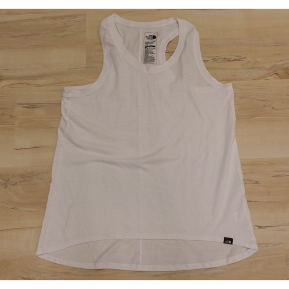 The North Face Tops - The North Face Women's L Tank Top Classic Fit White Sleeveless Running New